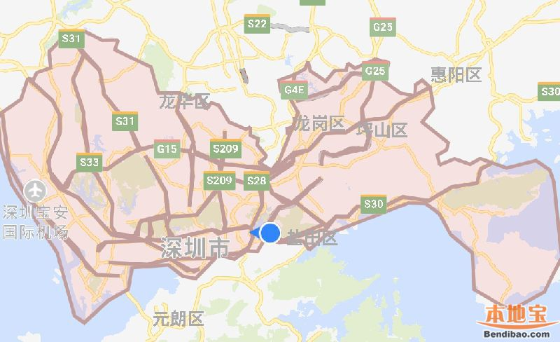 深圳外地车限行细则2025(时间+路段+地图)