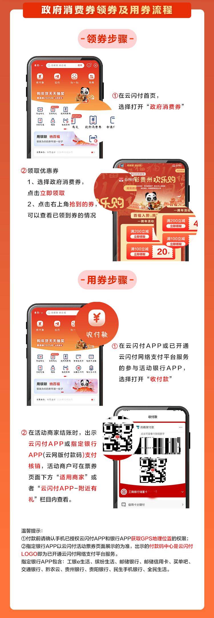 2025贵州政府消费券领取攻略（时间+入口+规则）（2）