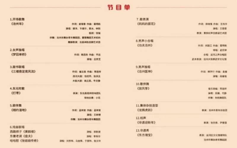 2025年沧州市文化志愿者迎新春文艺晚会时间+地点 2025年沧州市文化志愿者迎新春文艺晚会时间+地点