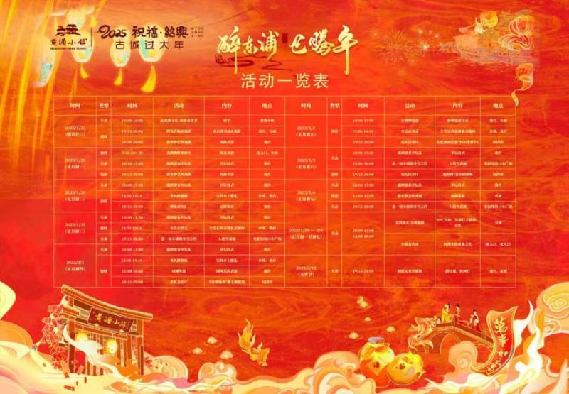 2025年绍兴黄酒小镇春节活动（时间地点）