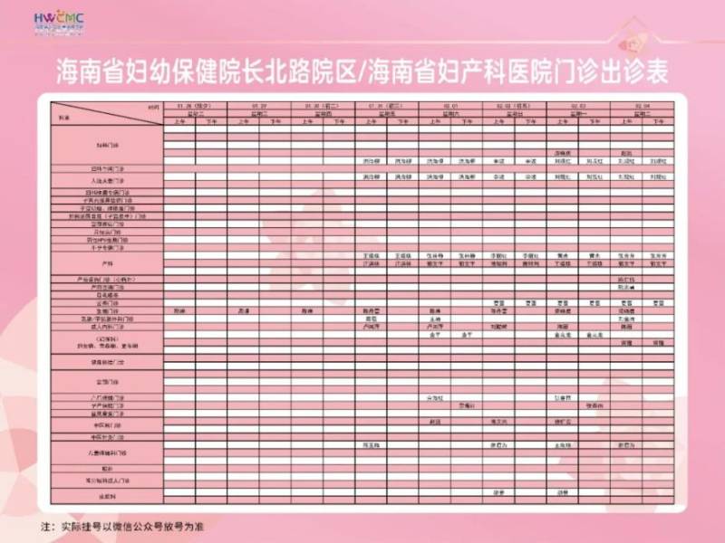 2025海口春节各大医院上班时间（持续更新）（7）
