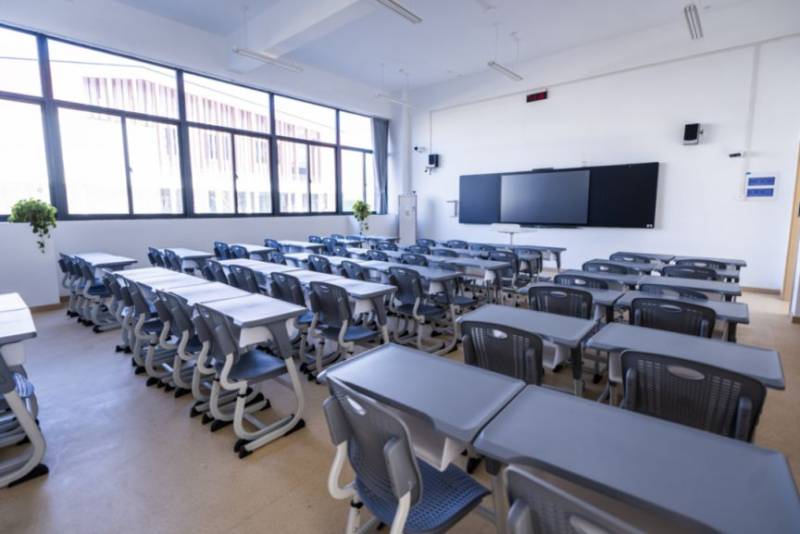 连云港新海高级中学开发区分校即将投入使用
