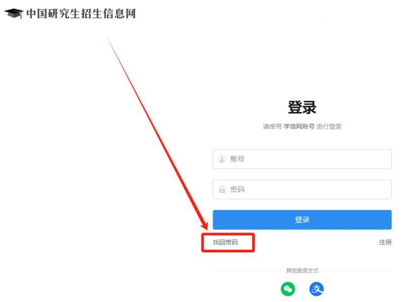 学信网账号密码忘了怎么找回(2) 学信网账号密码忘了怎么找回(2)