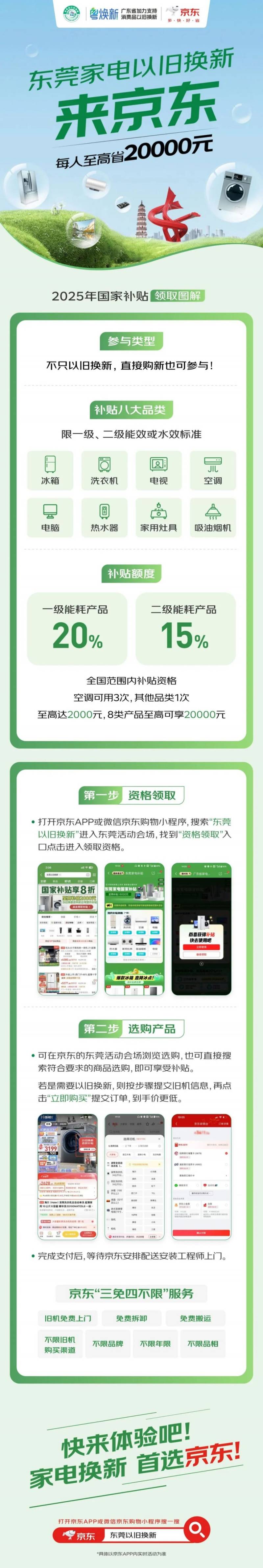 2025东莞家电以旧换新补贴领取攻略（时间+方式）